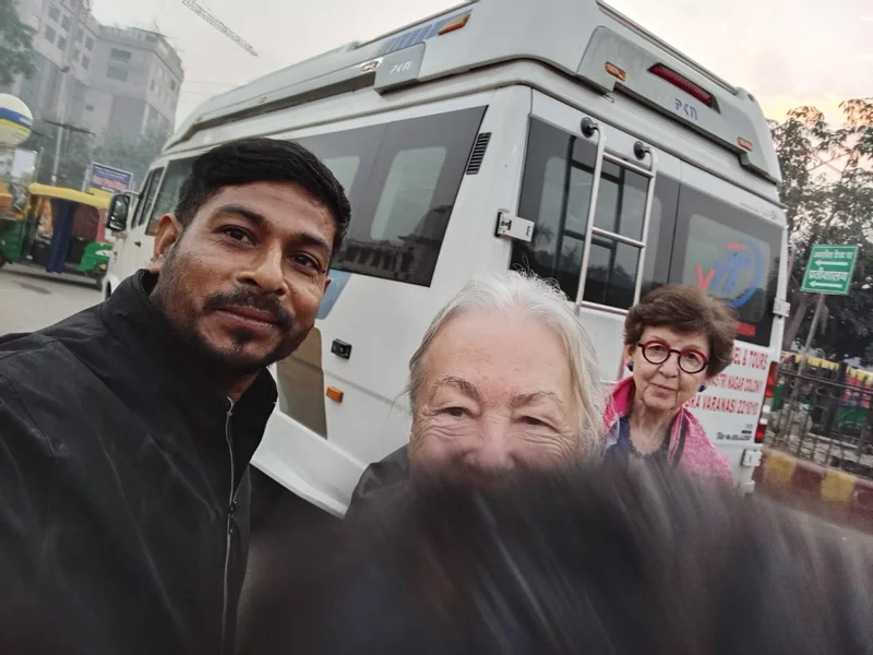 Mishra Ji & German Tourists